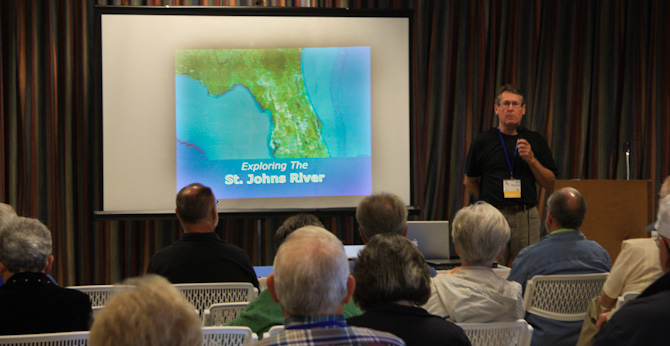 Jim's presentation on the St. Johns River