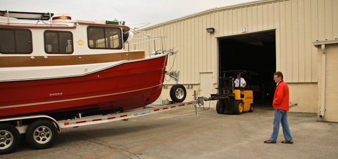 Storing Kismet at RV Park Palace, Chattanooga, TN