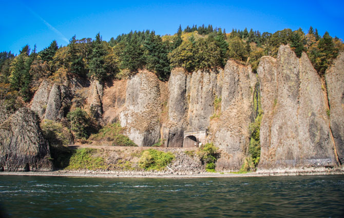 Port of Cascade Locks on the Columbia River