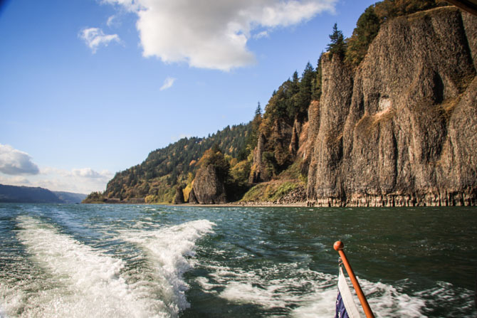 Port of Cascade Locks on the Columbia River