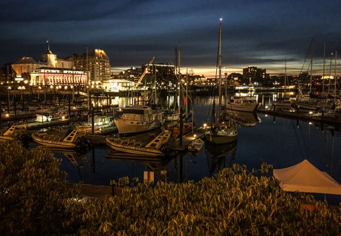 Downtown Victoria at Night-7