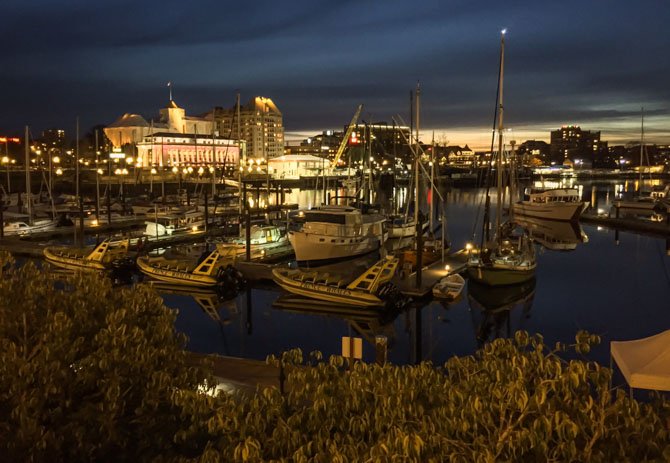 Downtown Victoria at Night-9