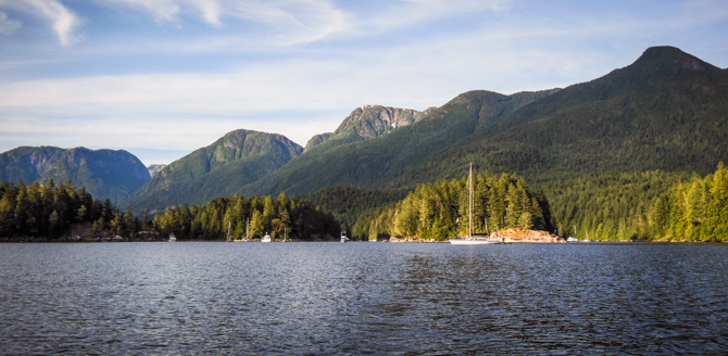 Laura Cove – Rocky, Scenic and a Popular Spot in Desolation Sound