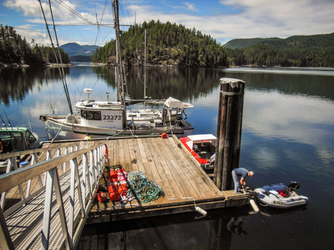 Owen Bay Anchor – Discovery Islands, British Columbia