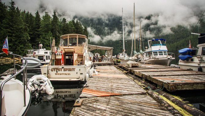 A Warm Welcome Awaits – Kwatsi Bay Marina – Broughton Islands, BC