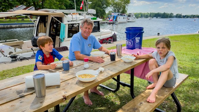 Grandkids Cruise-Bobcaygeon