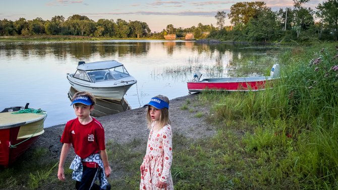 Grandkids Cruise-Trent Severn Waterway