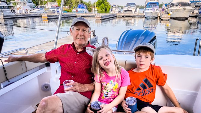 Grandkid's Cruise to Peterborough