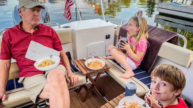 Grandkids Cruise-Trent Severn Waterway