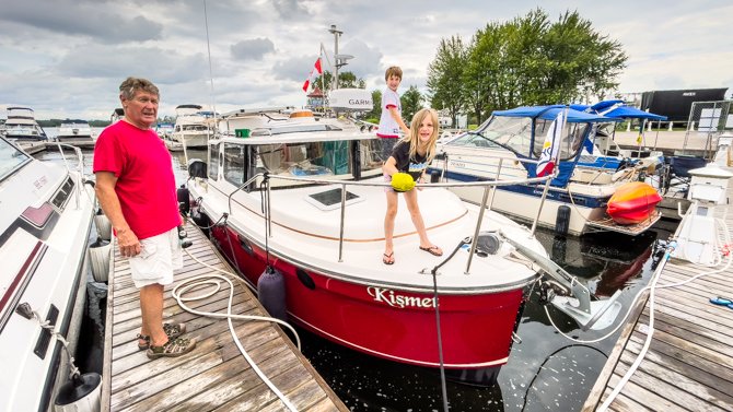 Grandkid's Cruise to Peterborough