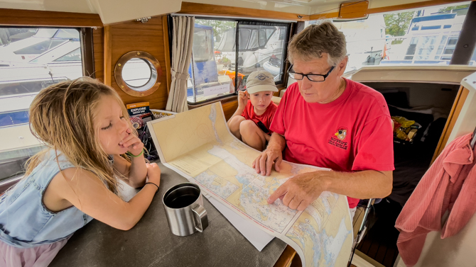 Grandkids Cruise–Trent Severn Waterway