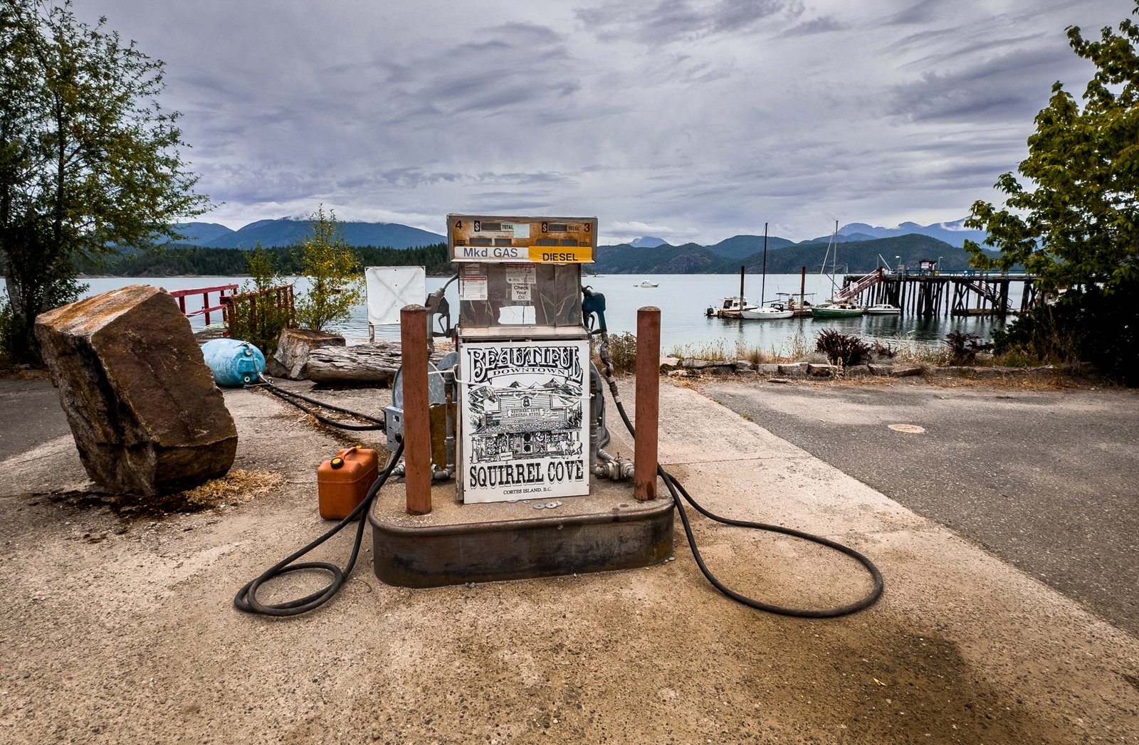 Squirrel Cove Dock